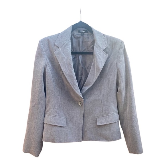 Express Gray Blazer - Picture 1 of 10
